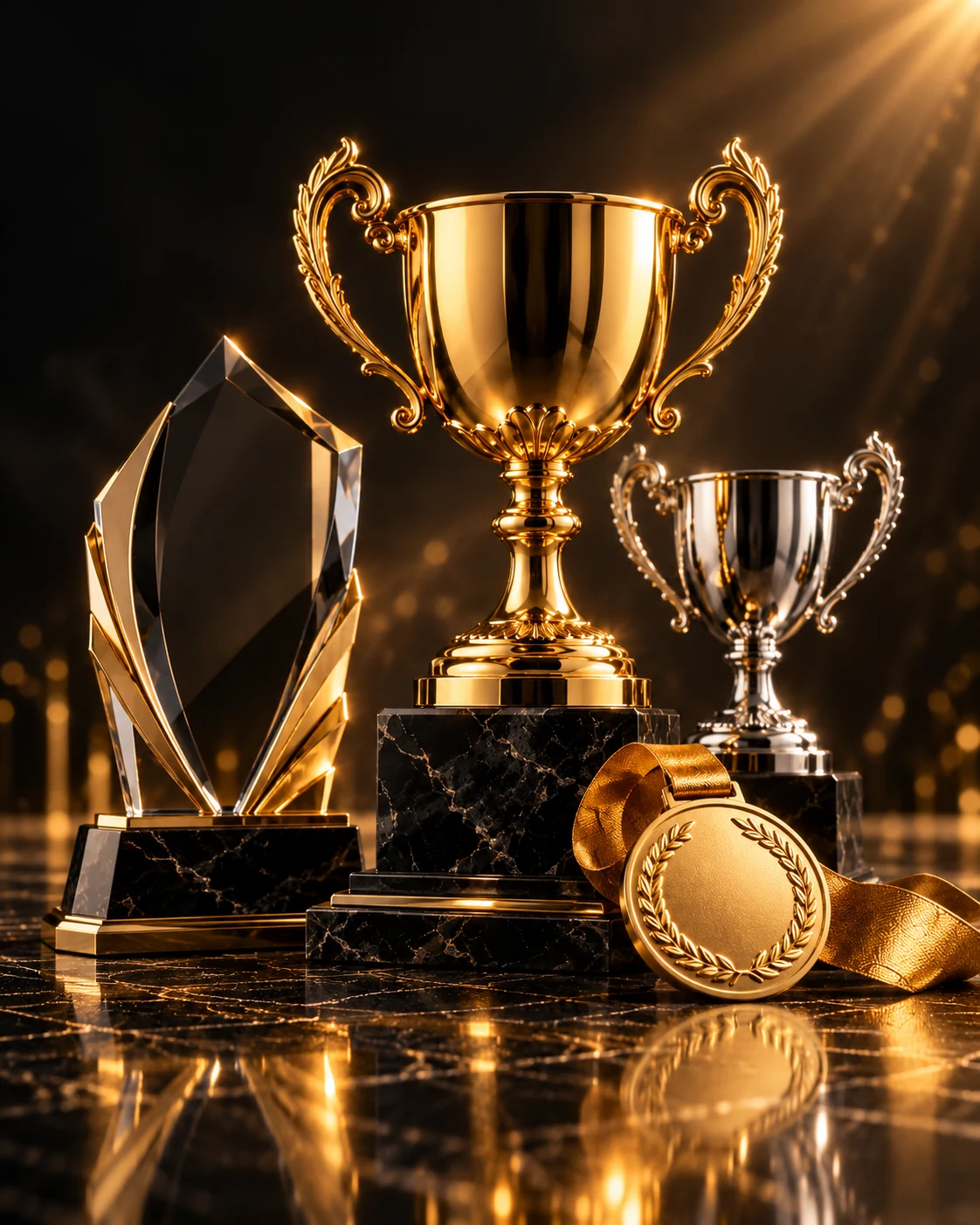 Nowoczesne trofea na sport, biznes, eventy i konkursy